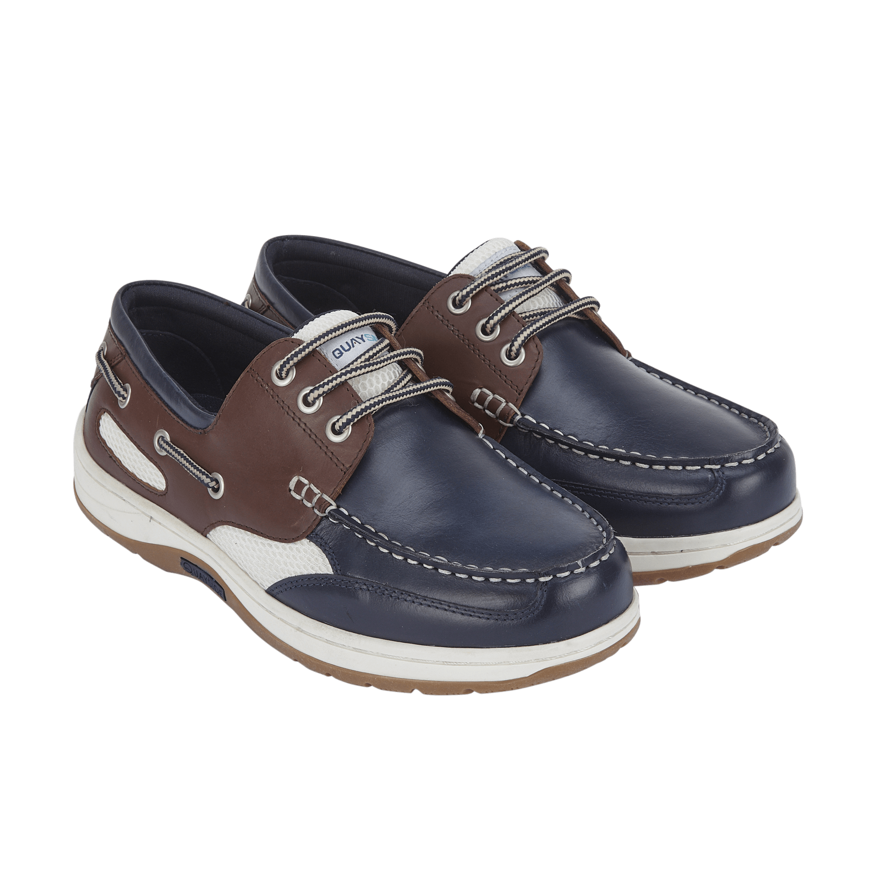 Navy Chestnut Sydney Boat Shoes – Handcrafted Deck Shoes