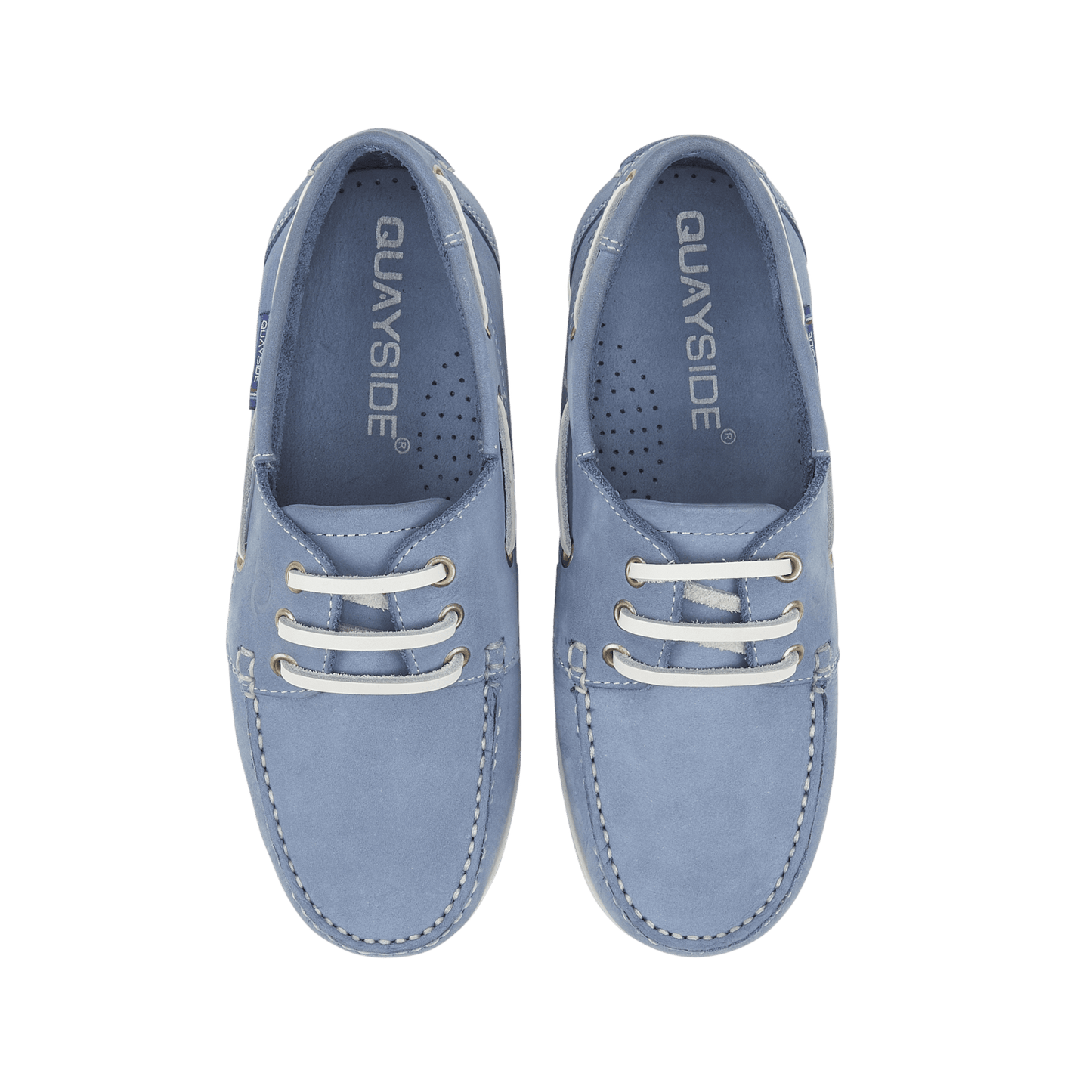 Quayside Bermuda Boat Shoes – Azure - Boat Shoes