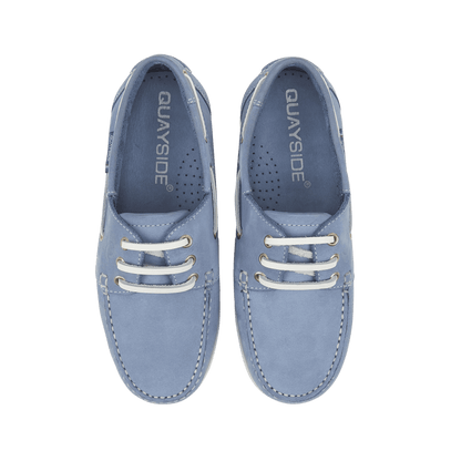Quayside Bermuda Boat Shoes – Azure - Boat Shoes