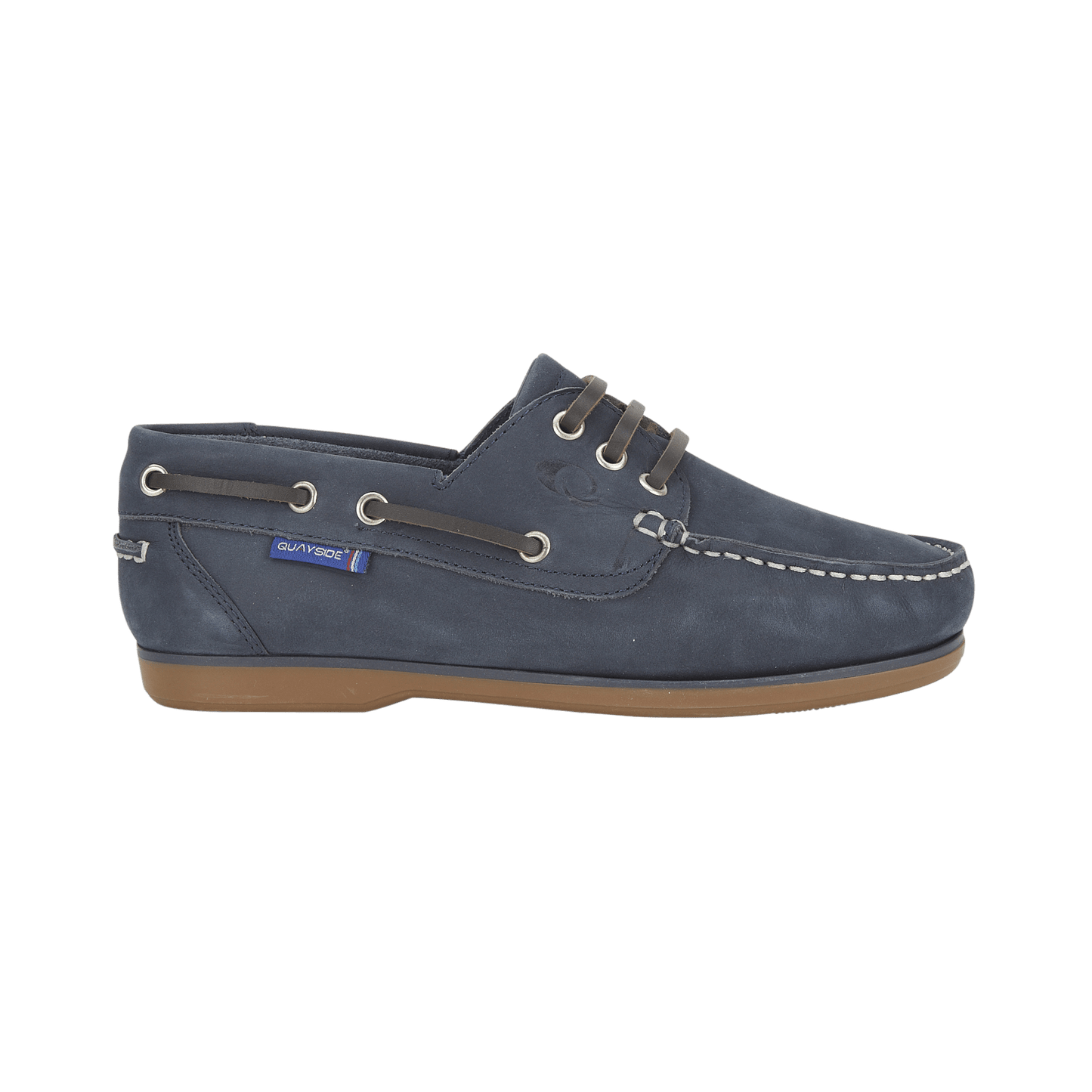 Quayside Bermuda Boat Shoes – Navy - Deck Shoes