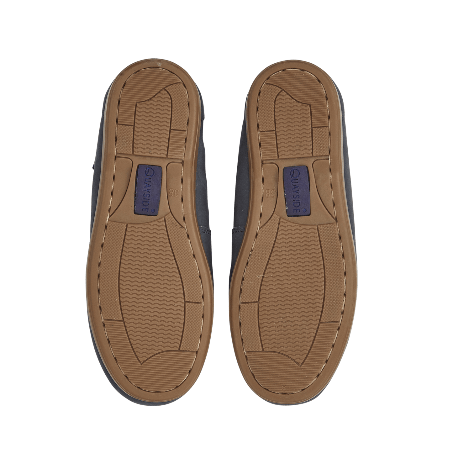 Quayside Bermuda Boat Shoes – Navy - Deck Shoes