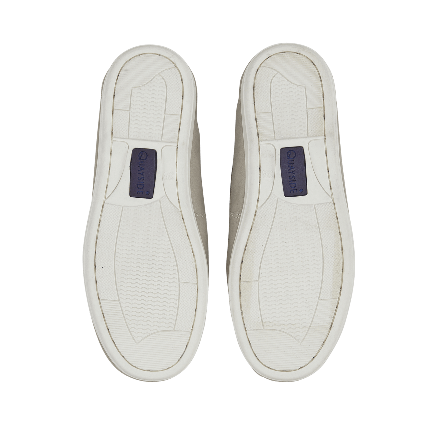 Quayside Bermuda Boat Shoes – Stone - Deck Shoes