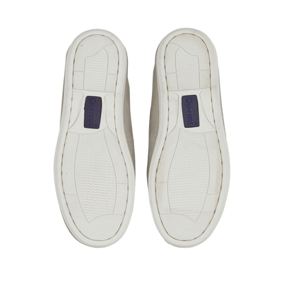 Quayside Bermuda Boat Shoes – Stone - Deck Shoes